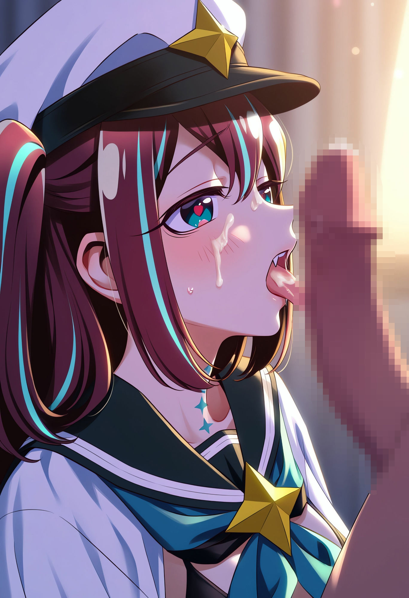 サンプル画像1:ラブリーアイドルちゃんとらぶらぶえっち(ぬぎかけぱんつ) [d_568701]