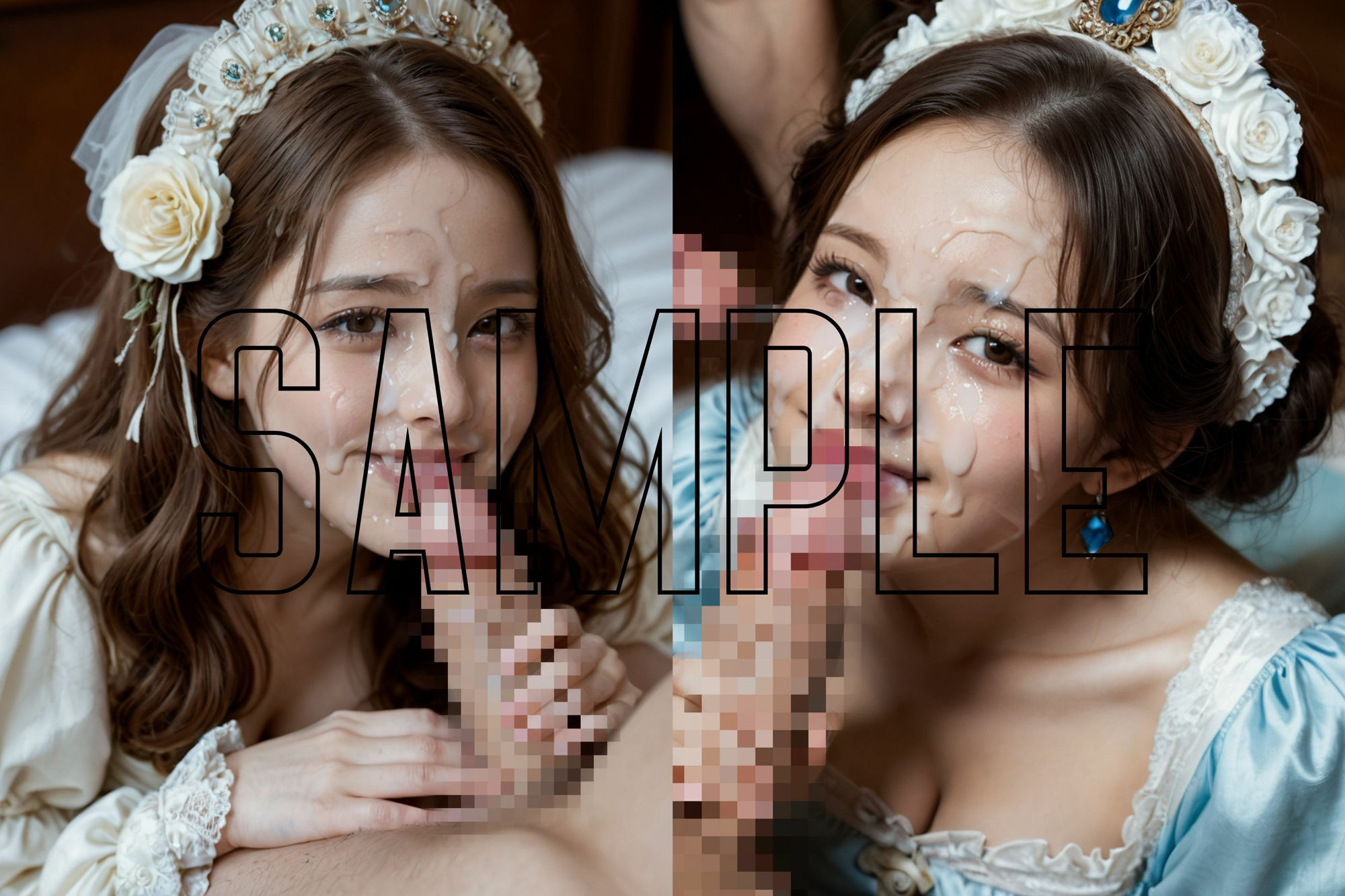 サンプル画像2:ぶっかけのお時間です。(B.B.I (Bukker’s BUKKAKE Images)) [d_568858]