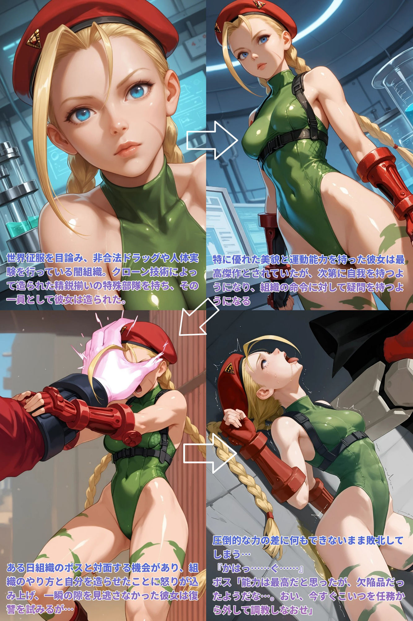 サンプル画像2:【性人形】性処理の道具として…(AIdolMaker) [d_568867]