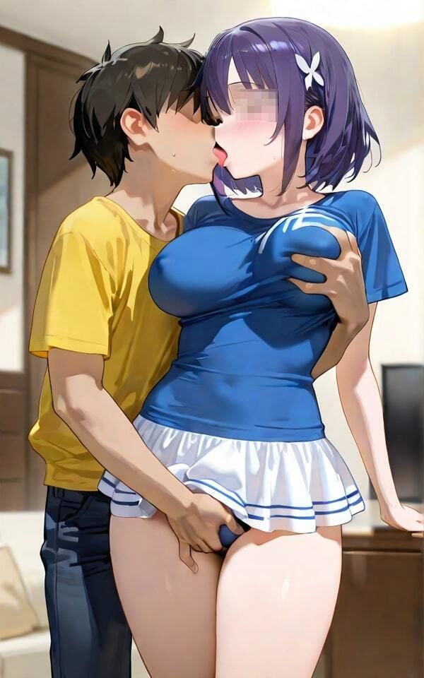 サンプル画像5:ベロキス  胸揉み  まさぐり  やりたい放題(AI幻想工房) [d_568869]