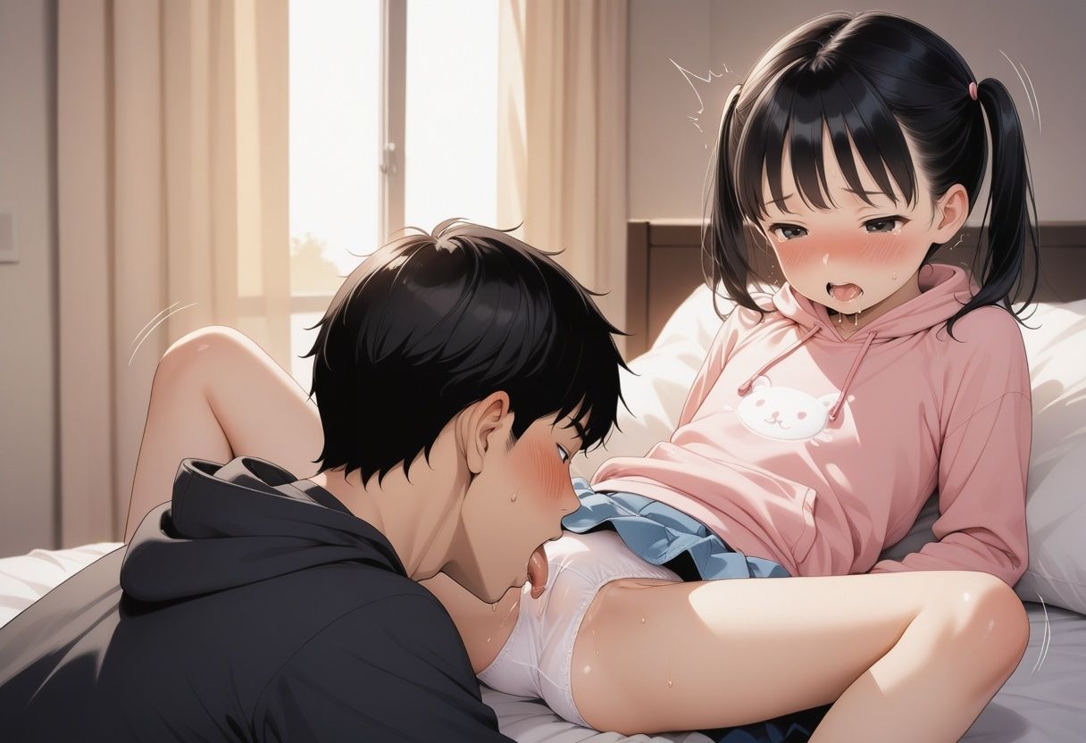 無防備なパンチラ少女を孕ませ～つるぺたな少女が種付けされ最後にはザーメンまみれになる～3