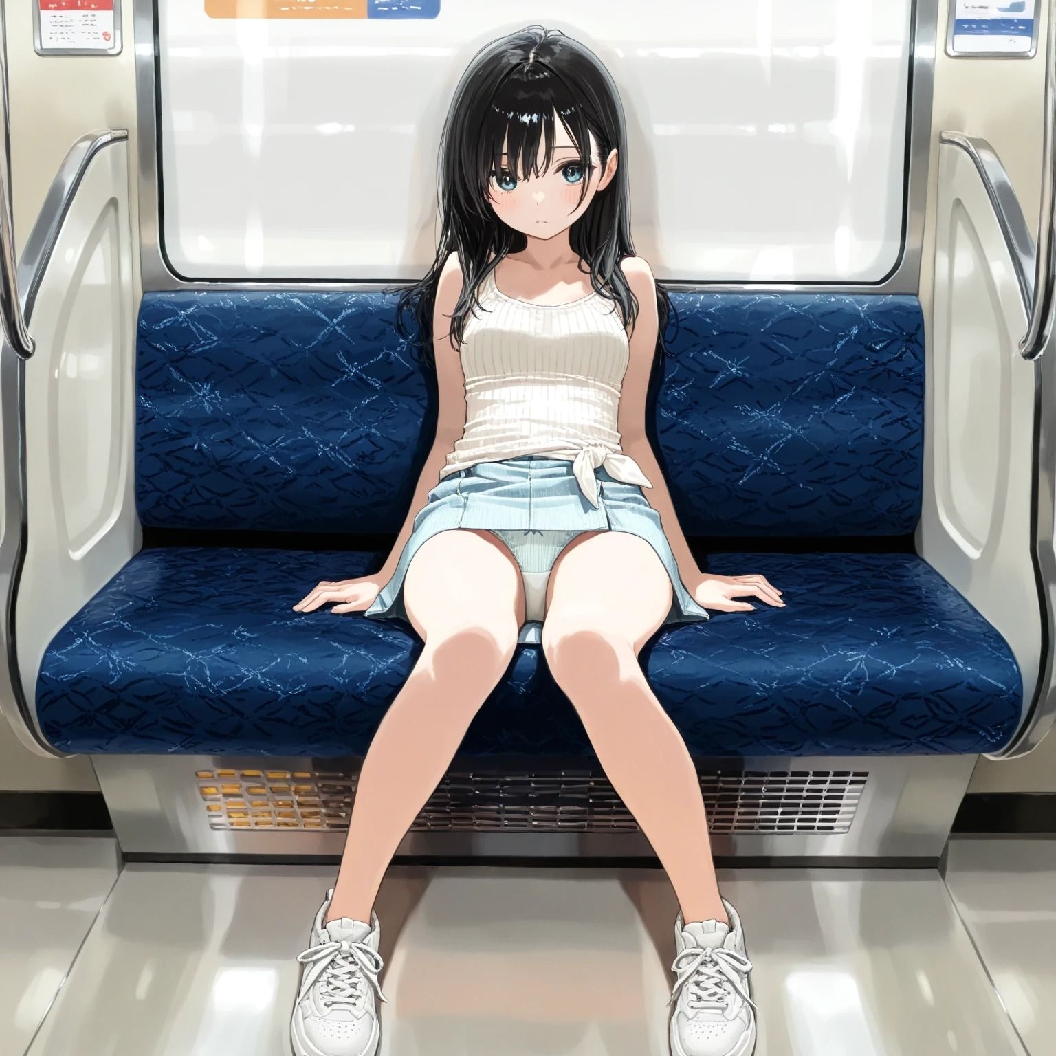 電車内パンチラ 画像8