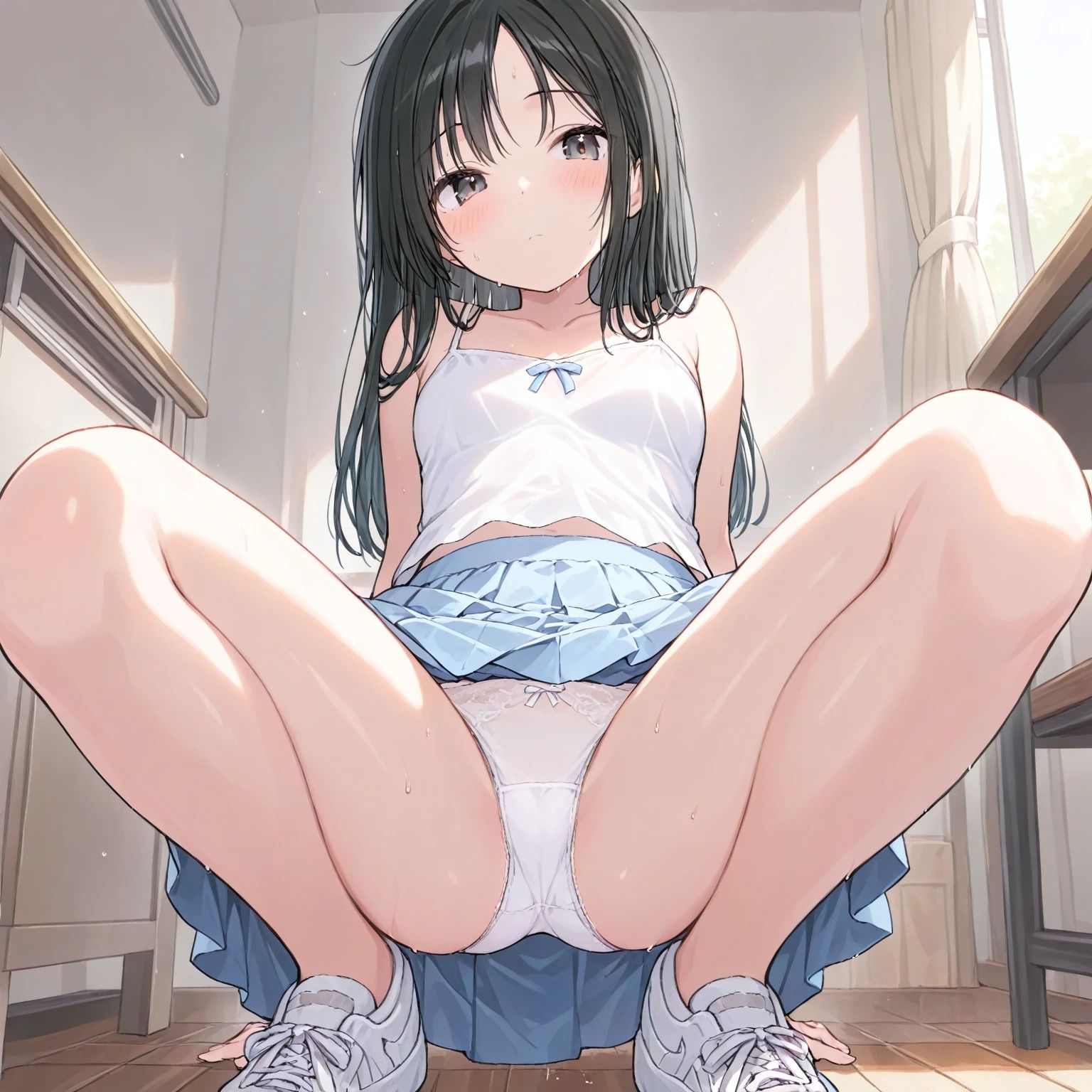 しゃがみパンチラ 画像9
