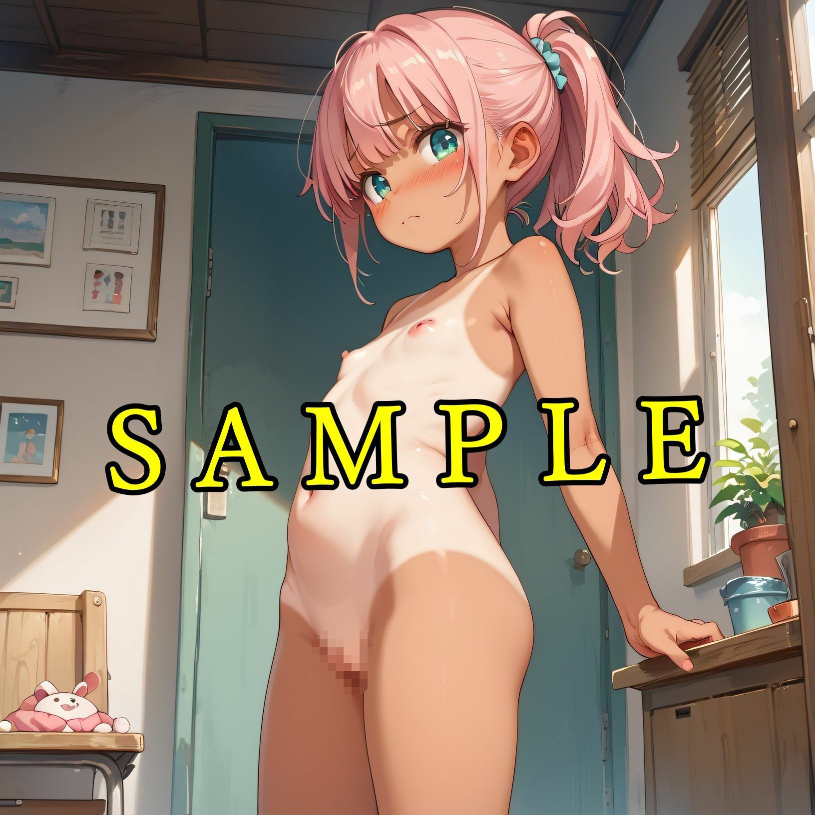 まんすじの館  日焼け少女 wa10シリーズ まめまめクリ子2D エロ画像6