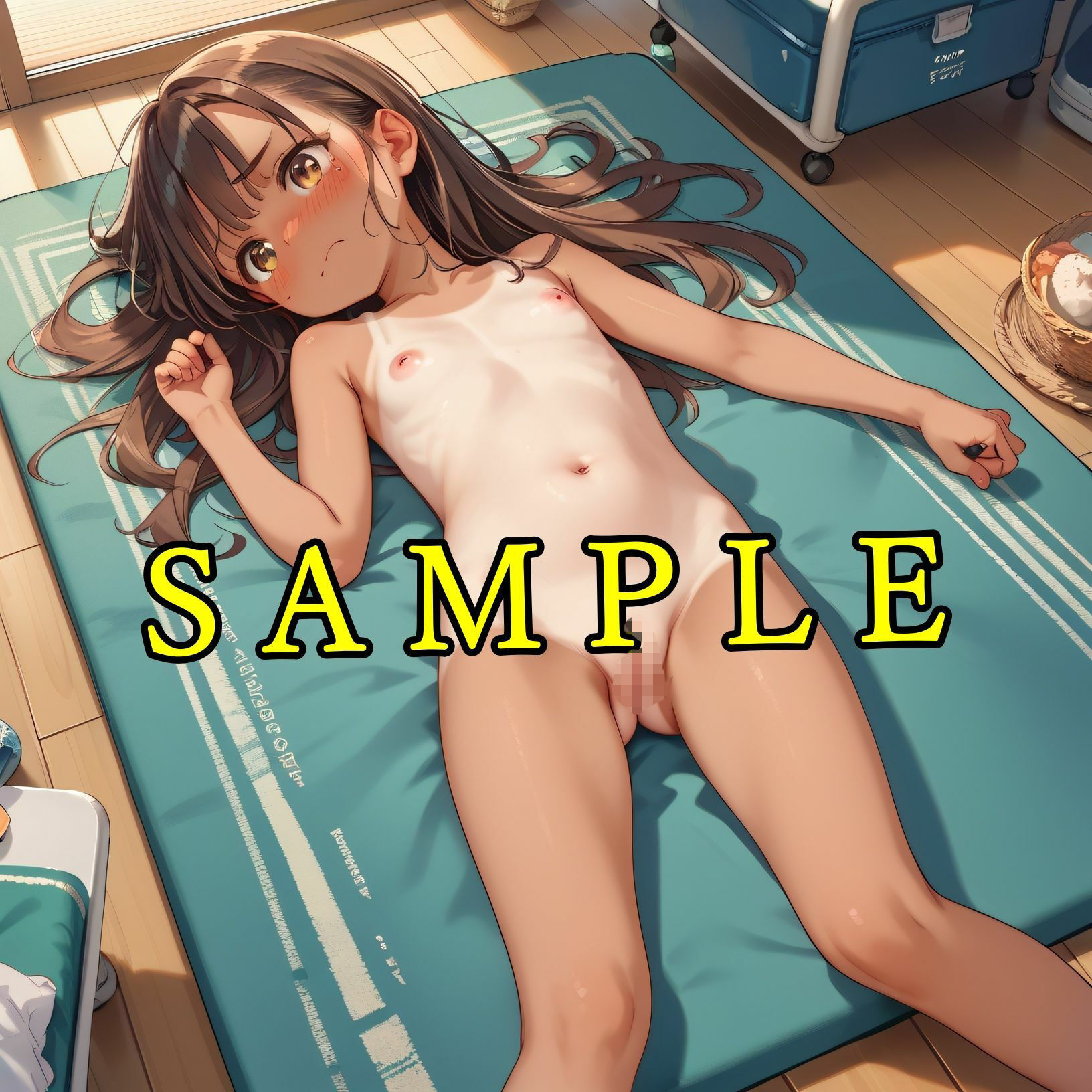 まんすじの館  日焼け少女 wa10シリーズ まめまめクリ子2D エロ画像7