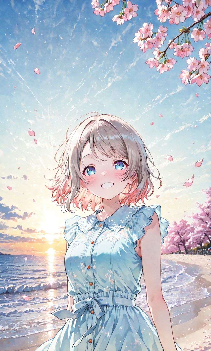 渡辺曜ちゃんの写真集〜春の晴れた朝の海編〜【ゆるふわ研究所】 d 569165jp 001 - 渡辺曜ちゃんの写真集〜春の晴れた朝の海編〜【ゆるふわ研究所】