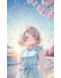 渡辺曜ちゃんの写真集〜春の晴れた朝の海編〜