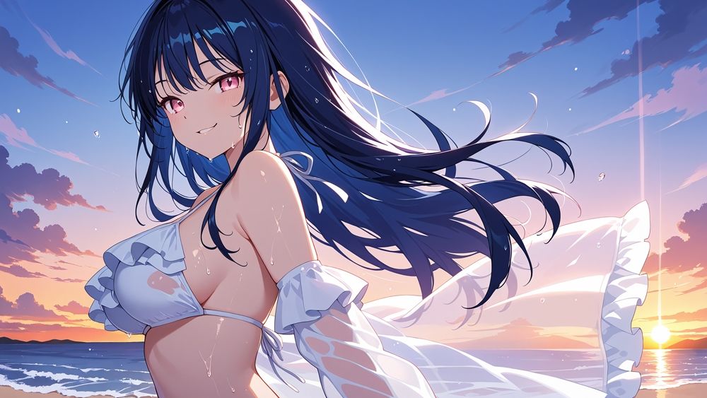 サンプル画像2:爆乳姉妹グラドルが秘密の撮影で中出し孕ませ契約【4K】【400枚】(御一堂) [d_569207]