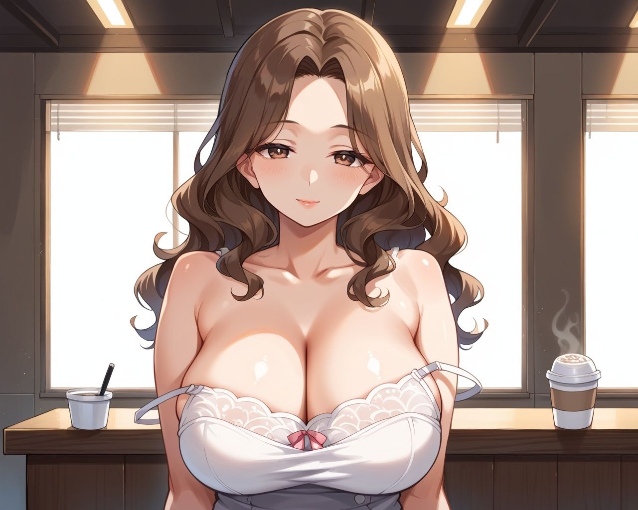 出張時に出会した爆乳人妻を縛って寝取り溺れる 画像1