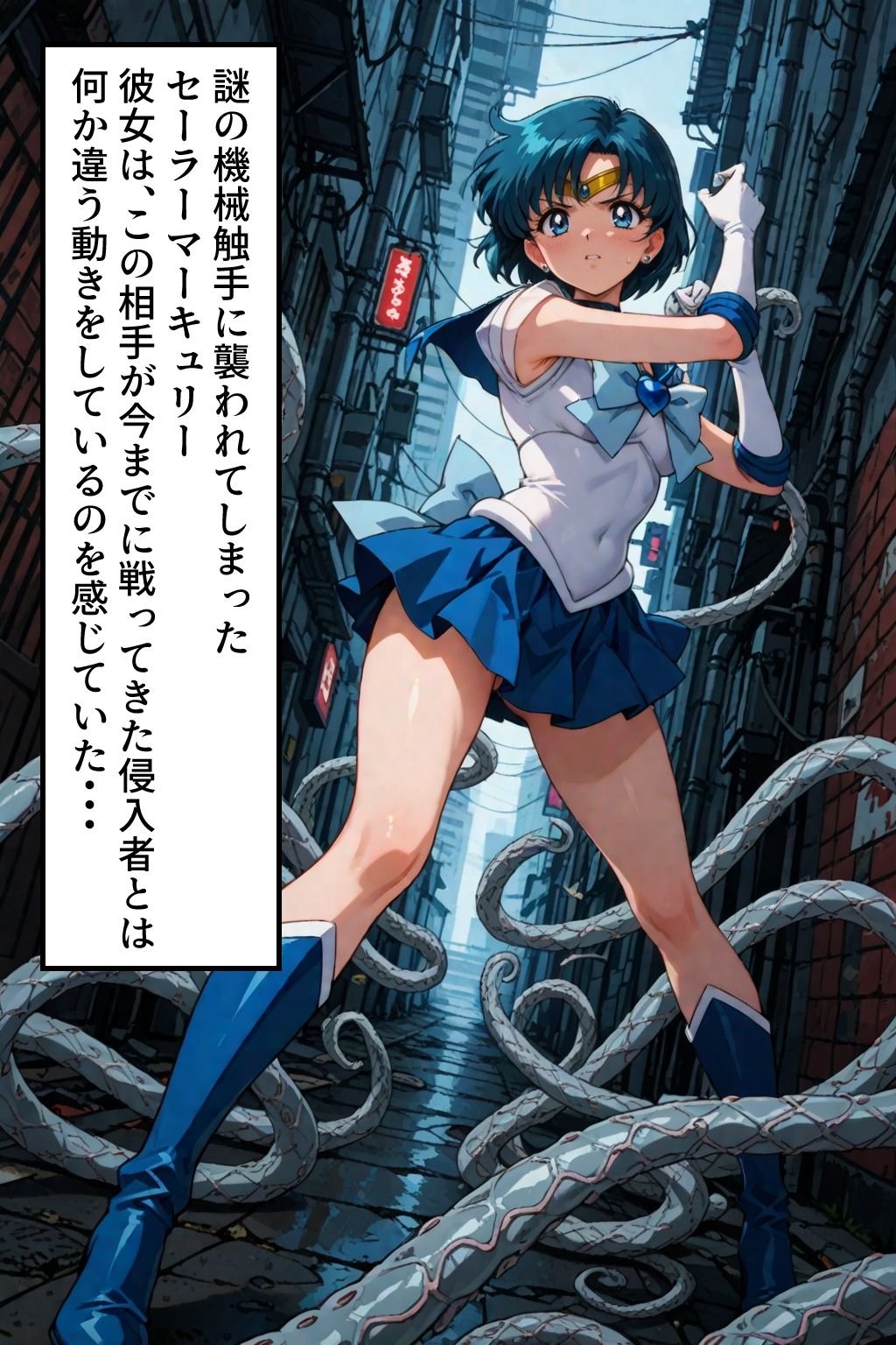 セーラーマーキュリー敗北 画像1