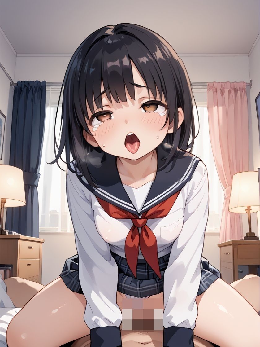 巨乳ロリ女子校生 激イキ100回、まだまだイキます大量中出し! 画像8