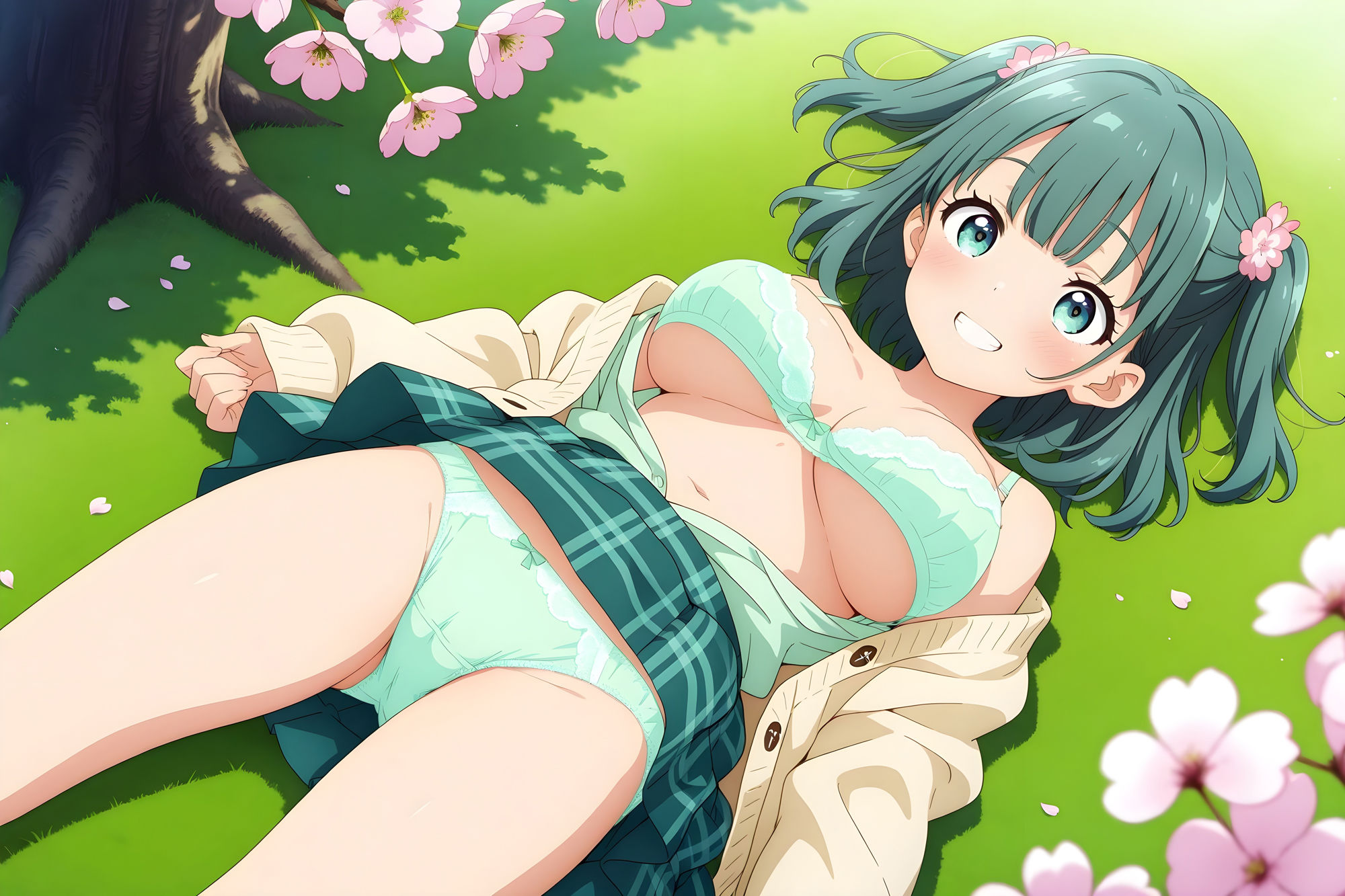 サンプル画像5:SEX★学園 〜エッチな花見〜(極上エロの極み！！) [d_569341]