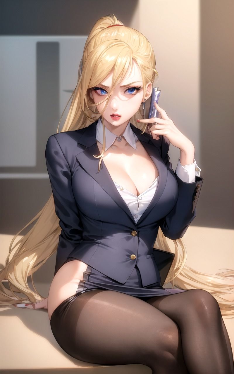 サンプル画像1:ドSなクール上司のえちえちビジネス集(美巨乳の園) [d_569366]