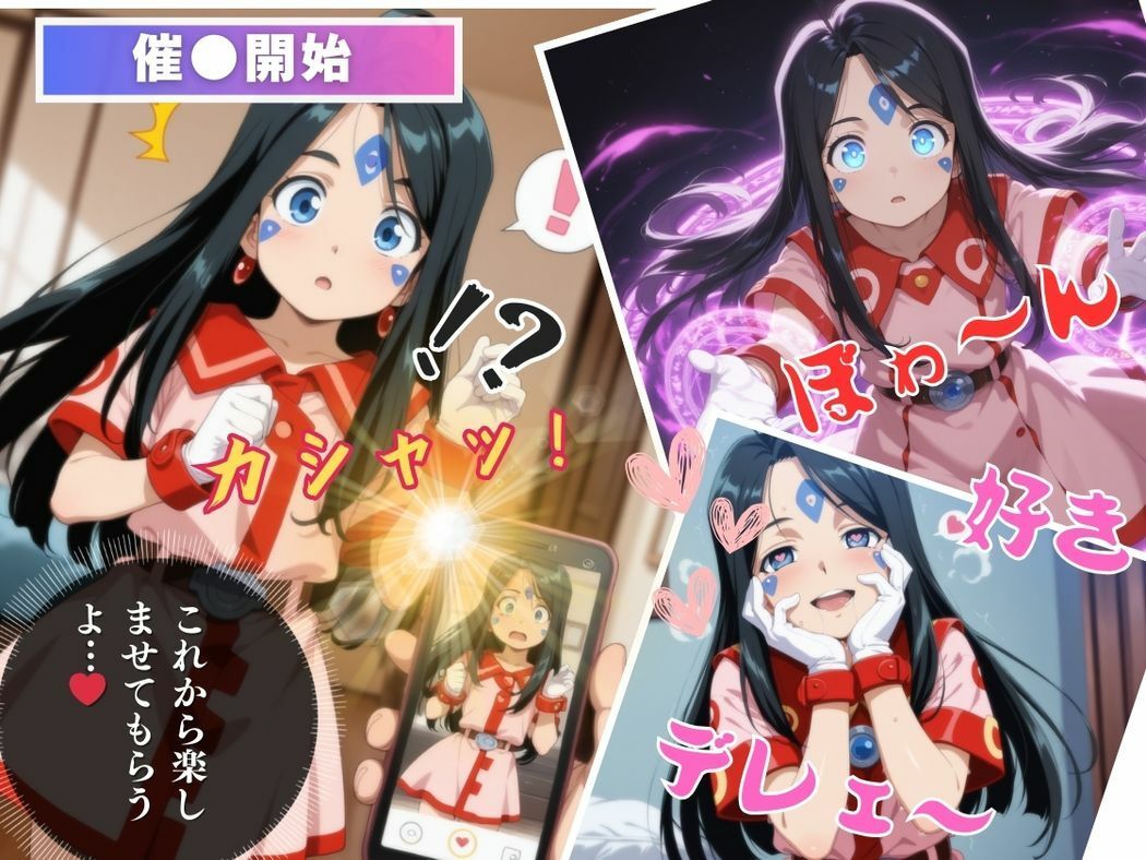 サンプル画像6:アプリに囚われた女神(種付けカンパニー) [d_569400]