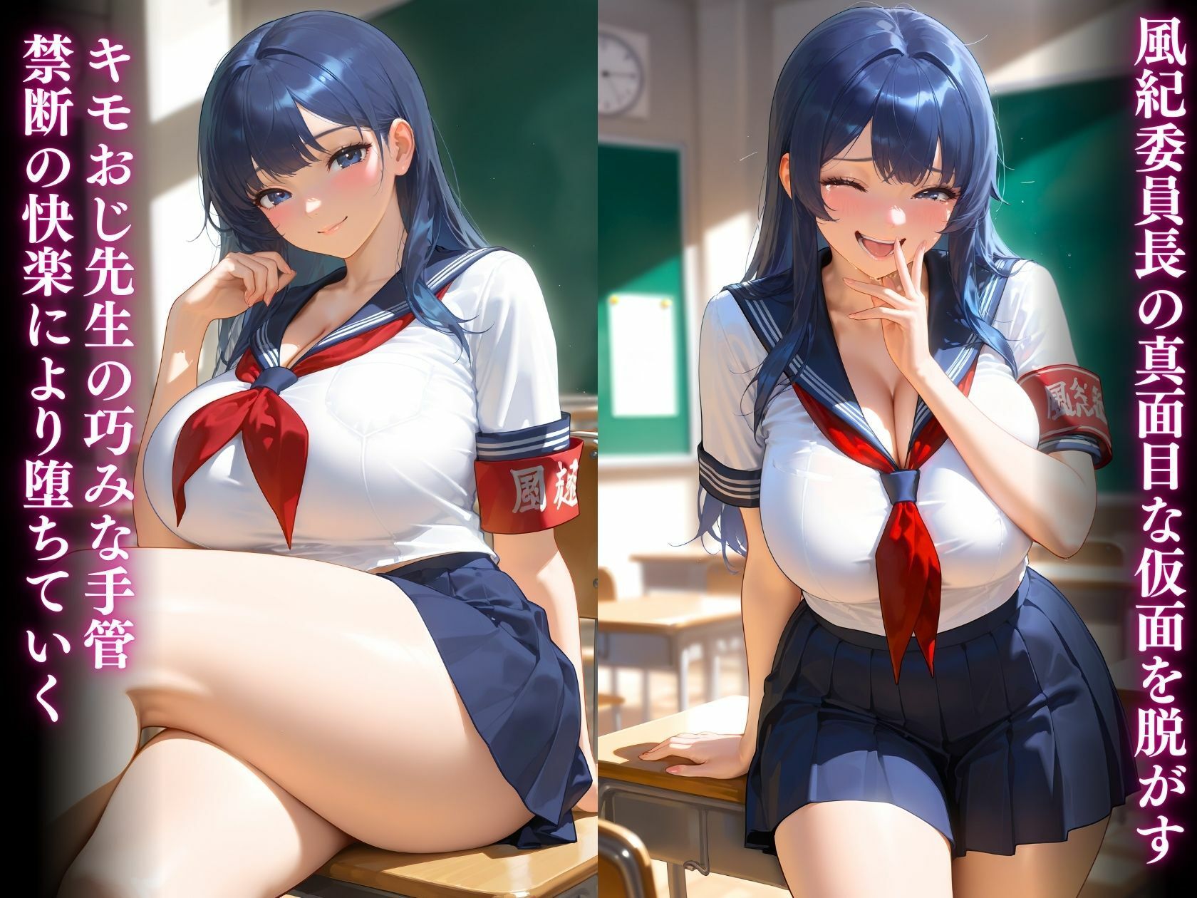 サンプル画像1:風紀委員長落ちるまで「奥、おぐぅぅぅ！！」(ぷち☆ヘブン) [d_569408]