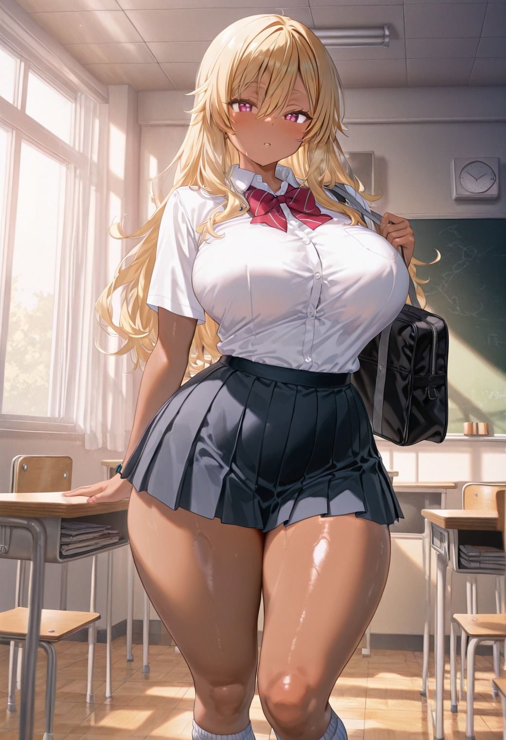 サンプル画像6:我慢せずにいっちゃいなよw  生意気褐色ギャルを激しいピストンで生ハメ種付け！(くみん) [d_569411]