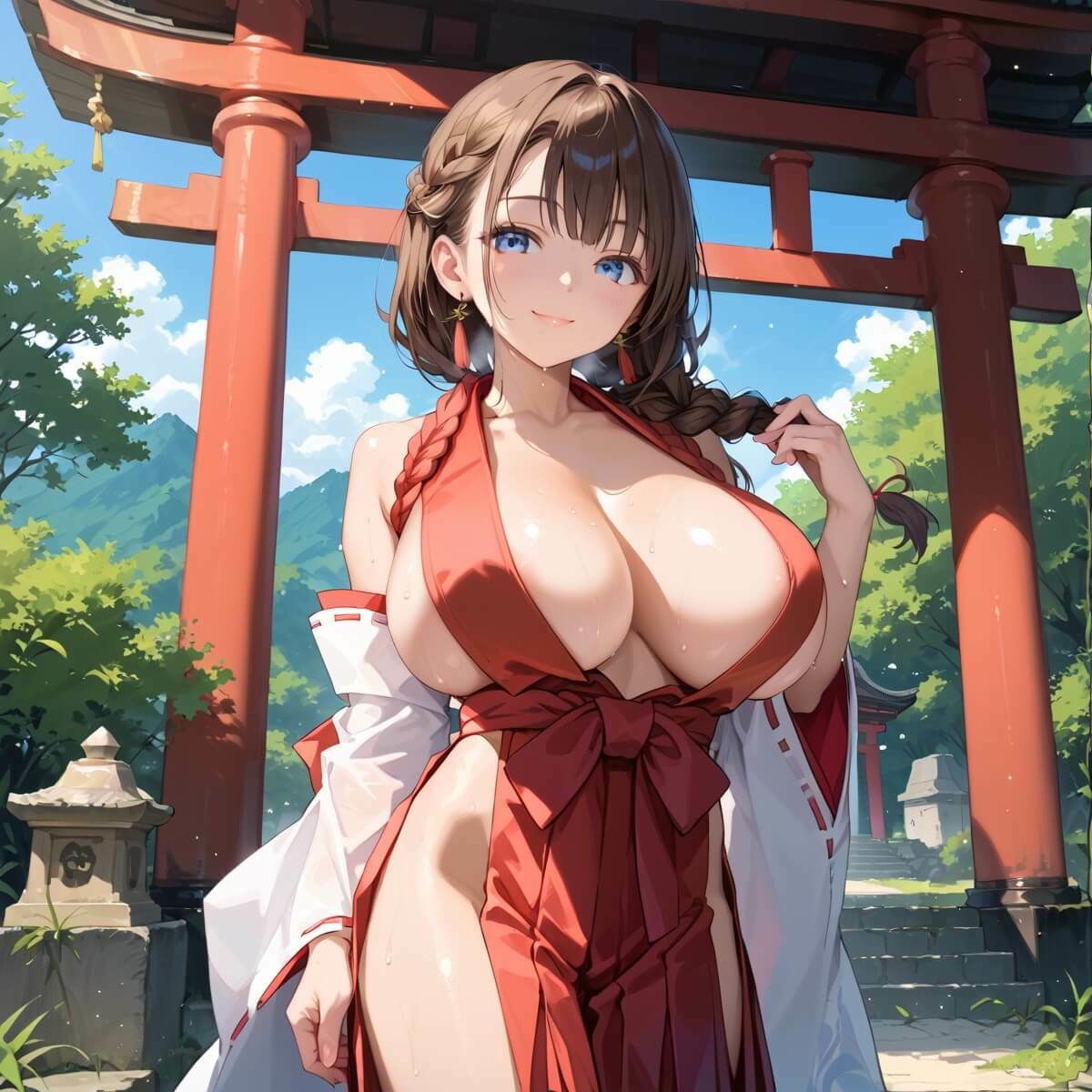 巫女と性なる神事〜神にささげる聖なるエッチ〜【厳選CG200枚収録】 画像5