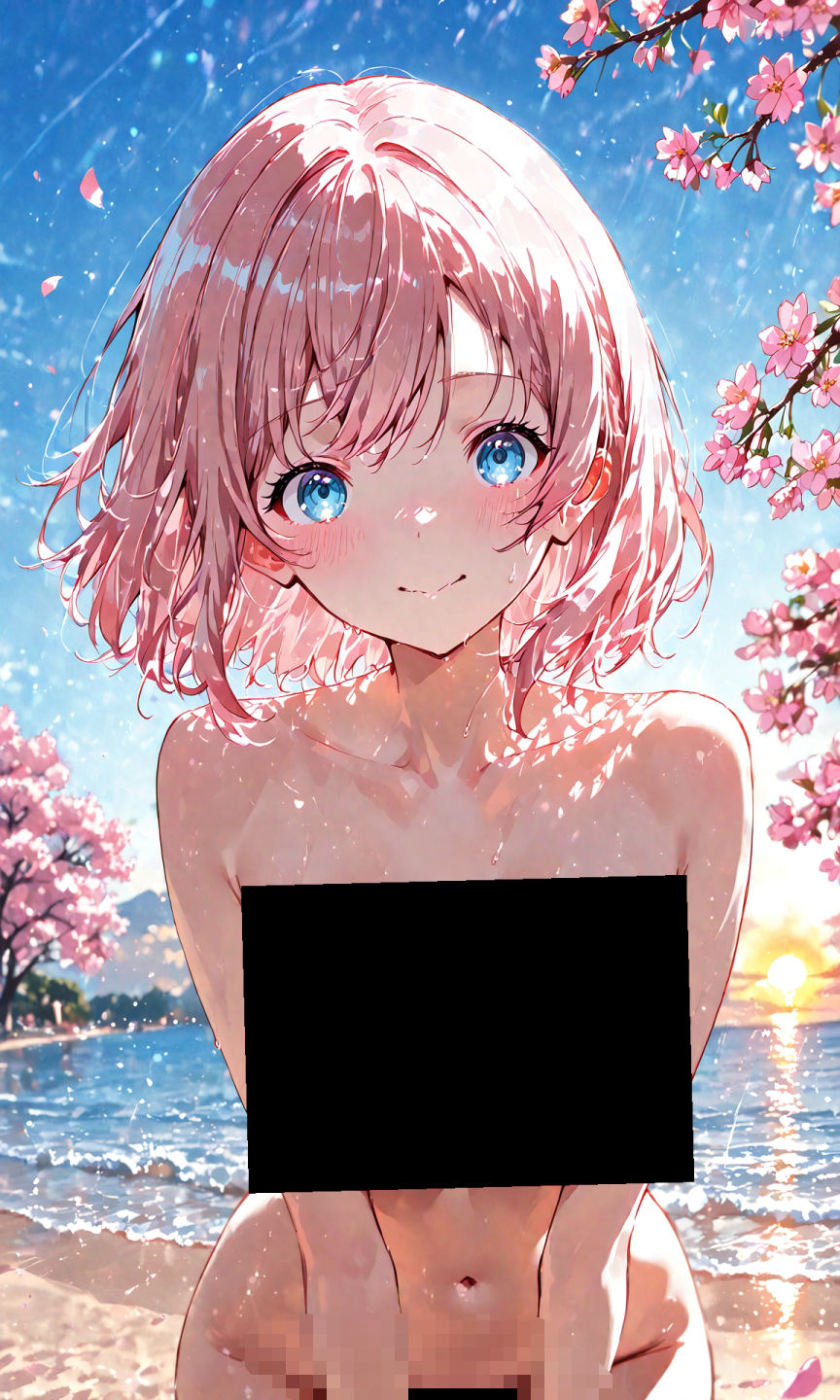 渡辺曜ちゃんのえっちな写真集〜春の晴れた朝の海編〜 画像3