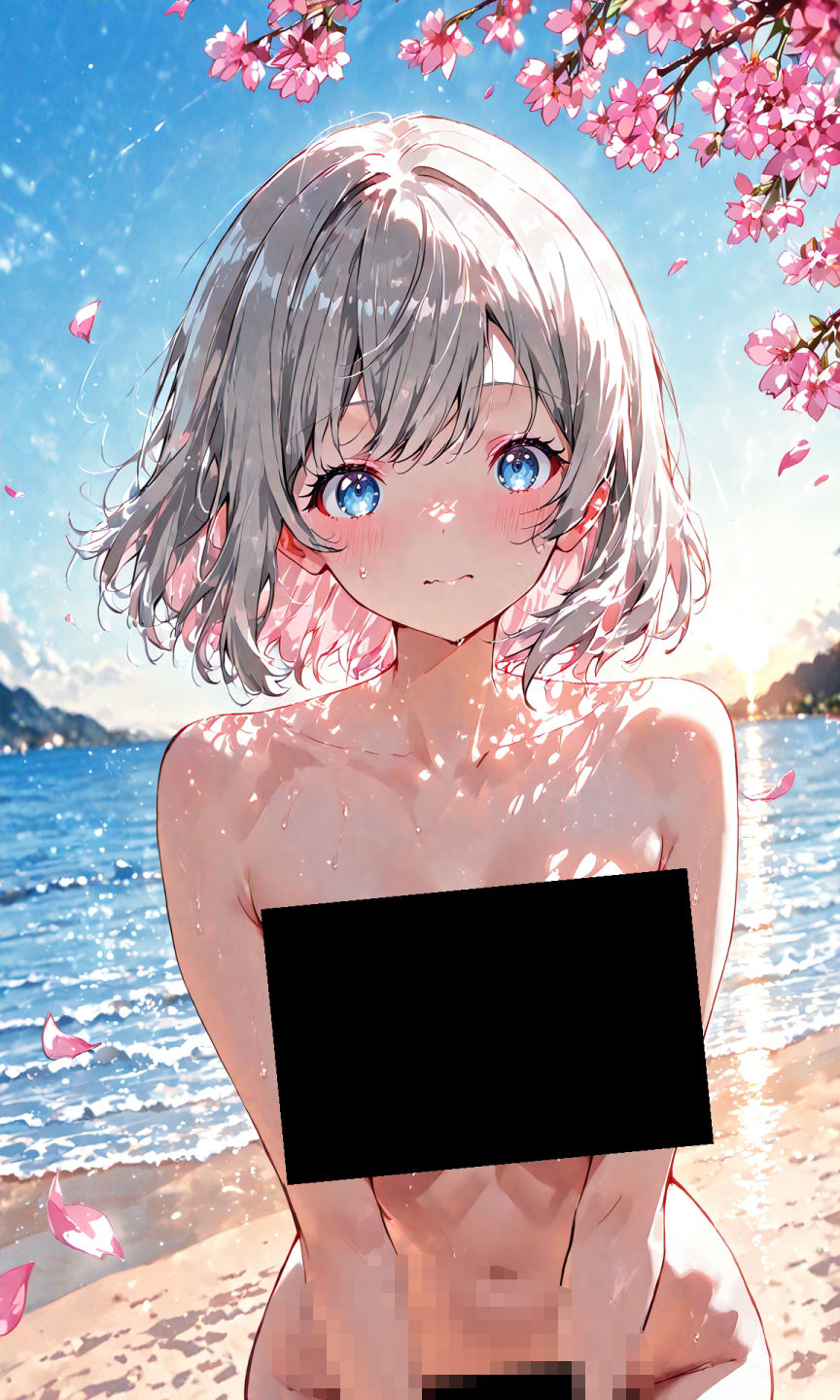 渡辺曜ちゃんのえっちな写真集〜春の晴れた朝の海編〜 画像4