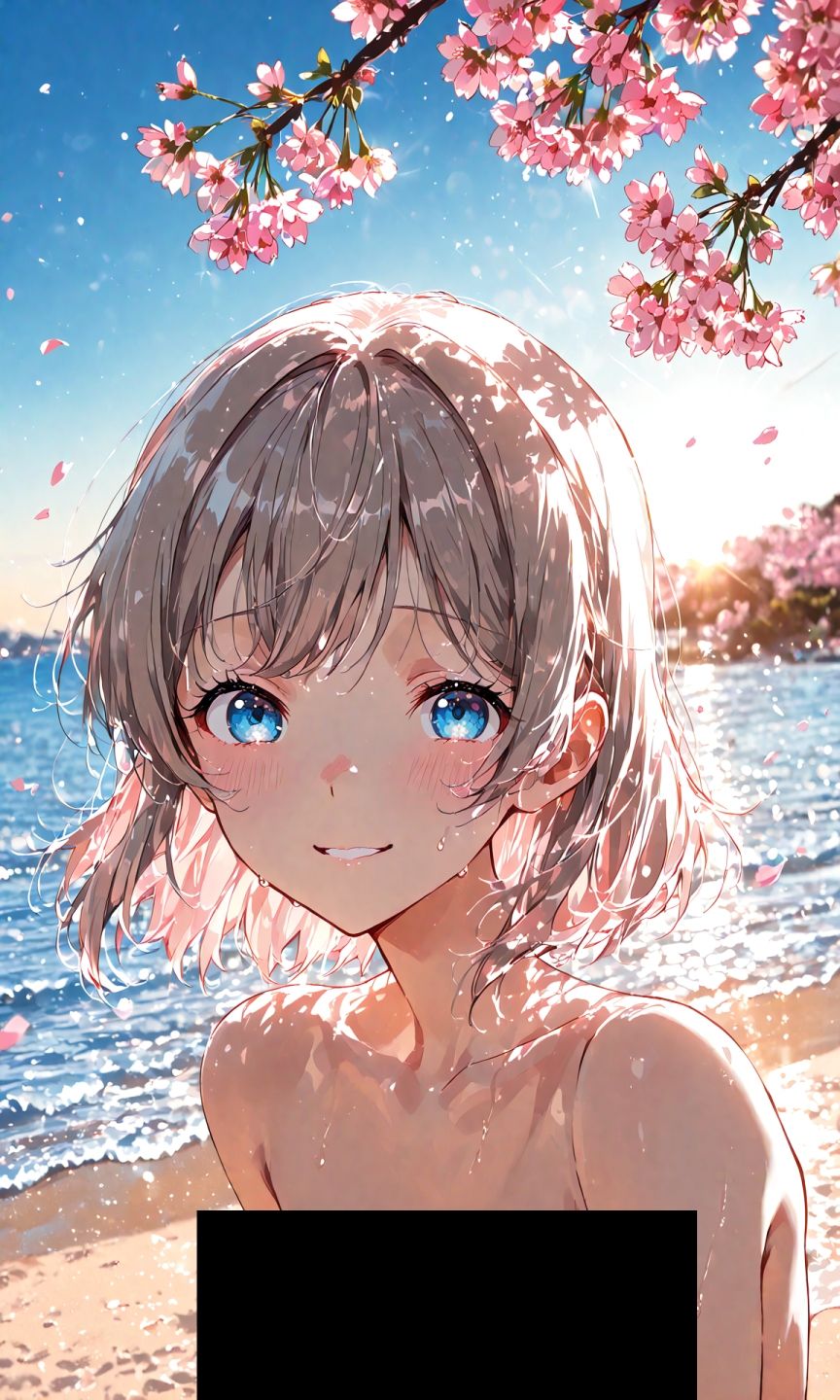 渡辺曜ちゃんのえっちな写真集〜春の晴れた朝の海編〜 画像7