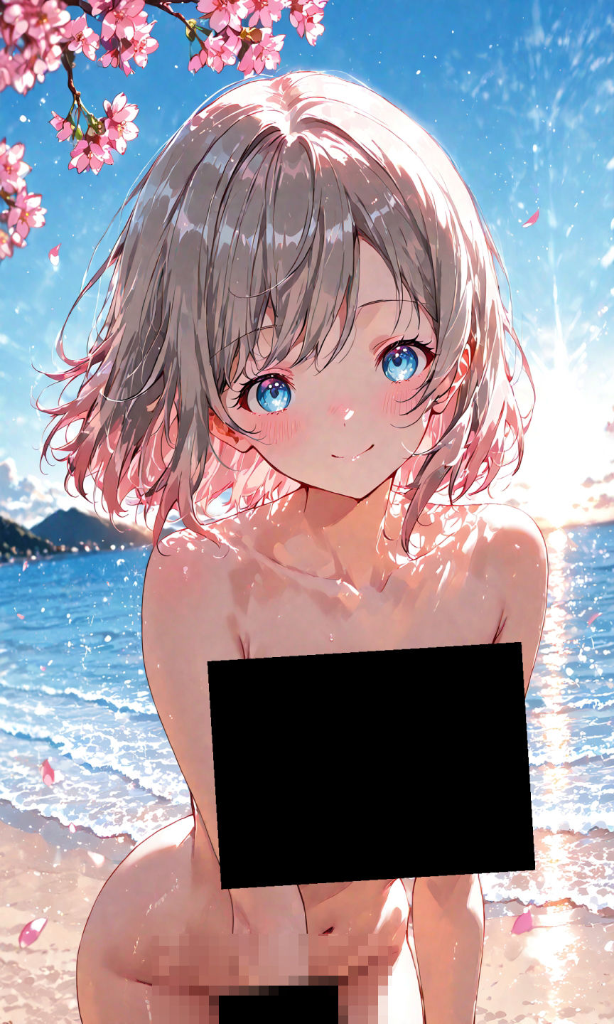 渡辺曜ちゃんのえっちな写真集〜春の晴れた朝の海編〜 画像9