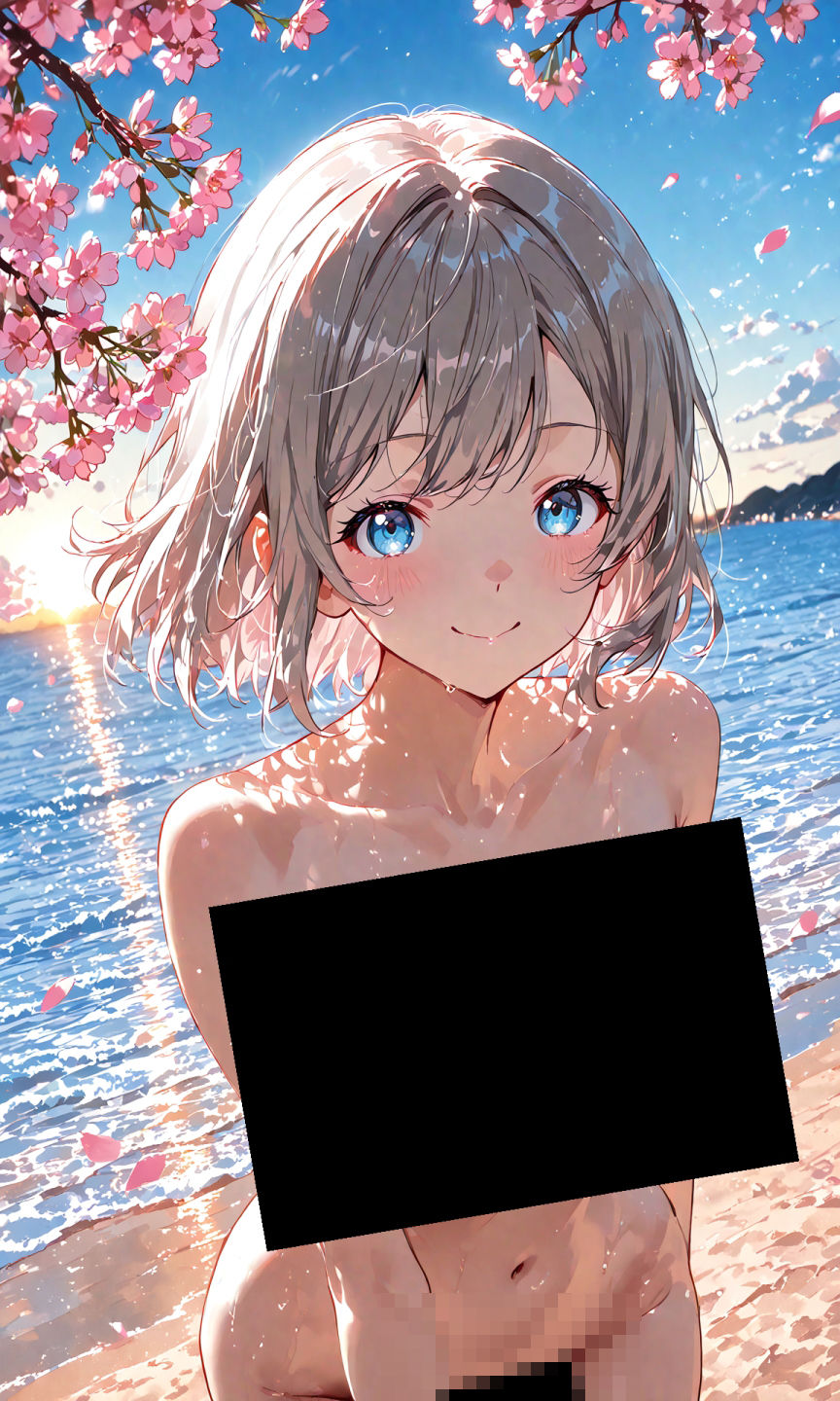渡辺曜ちゃんのえっちな写真集〜春の晴れた朝の海編〜 画像10