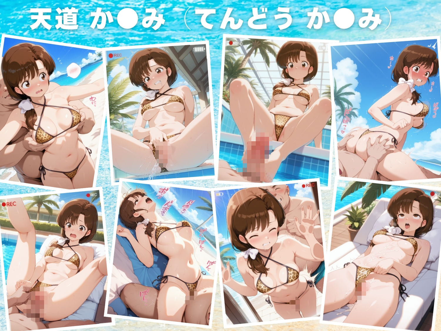 海辺の寝取られ遊戯 〜水着のヒロインたち〜 画像8