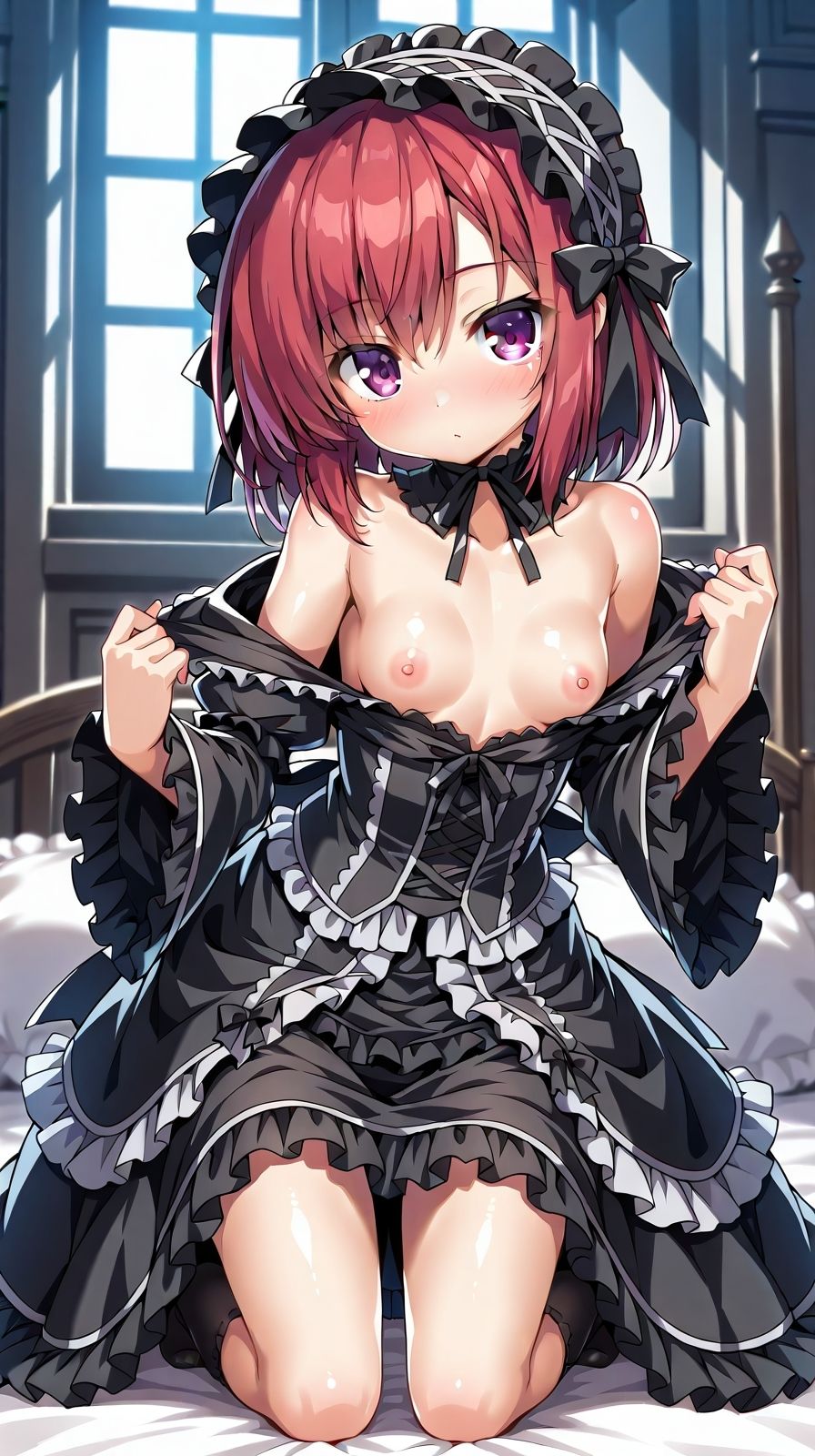 サンプル画像1:ゴスっ娘(オレのわーるど) [d_569468]