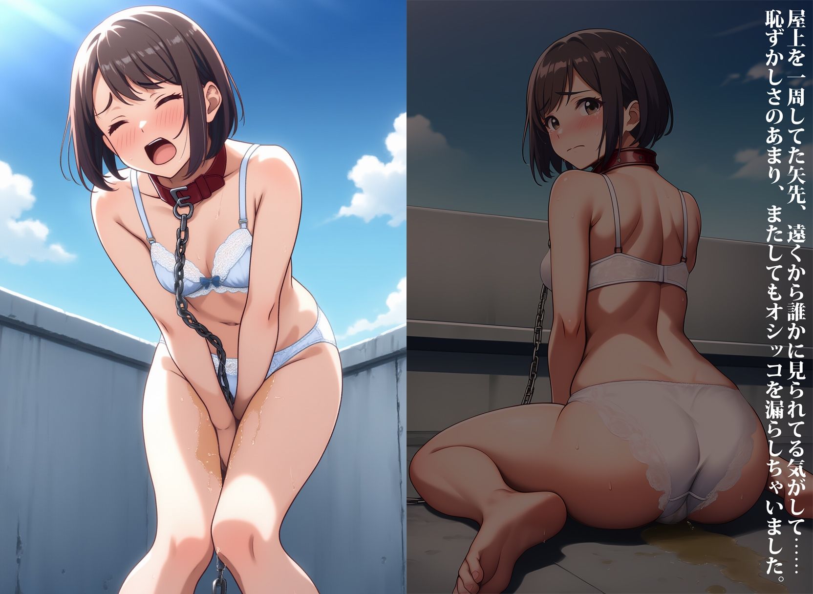業務命令でオムツ失禁させられる慰安OL 画像6