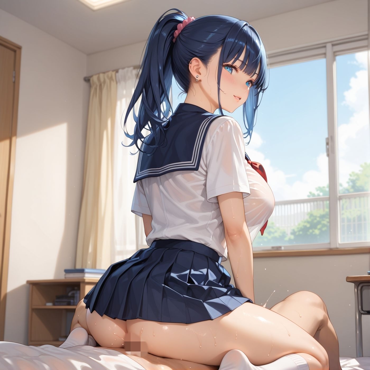 サンプル画像4:清楚がビッチで何が悪い！！Special版【ビッチの厳選CG500枚収録】(アオとハル) [d_569496]