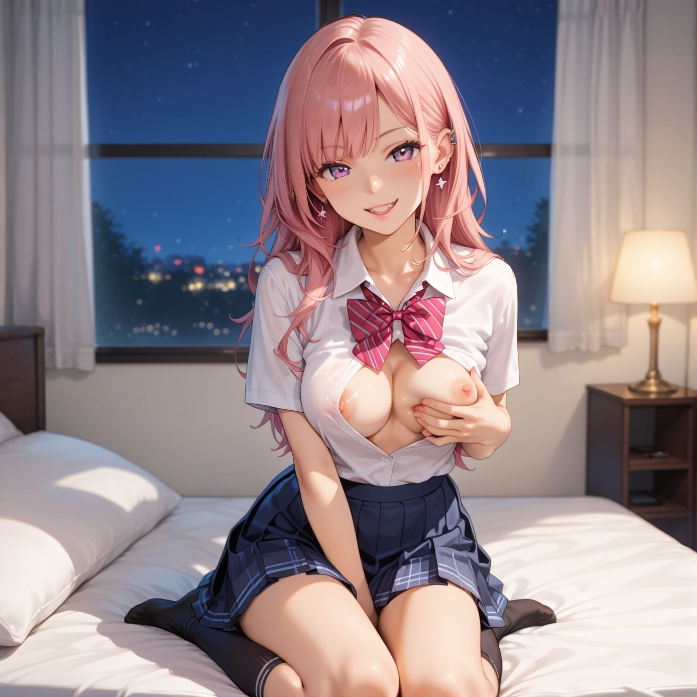 サンプル画像6:清楚がビッチで何が悪い！！Special版【ビッチの厳選CG500枚収録】(アオとハル) [d_569496]