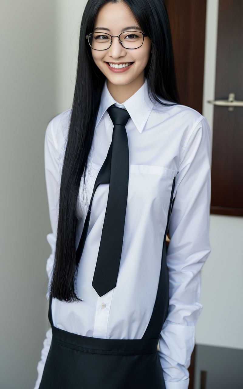 AI美女写真集┃眼鏡美人 画像7