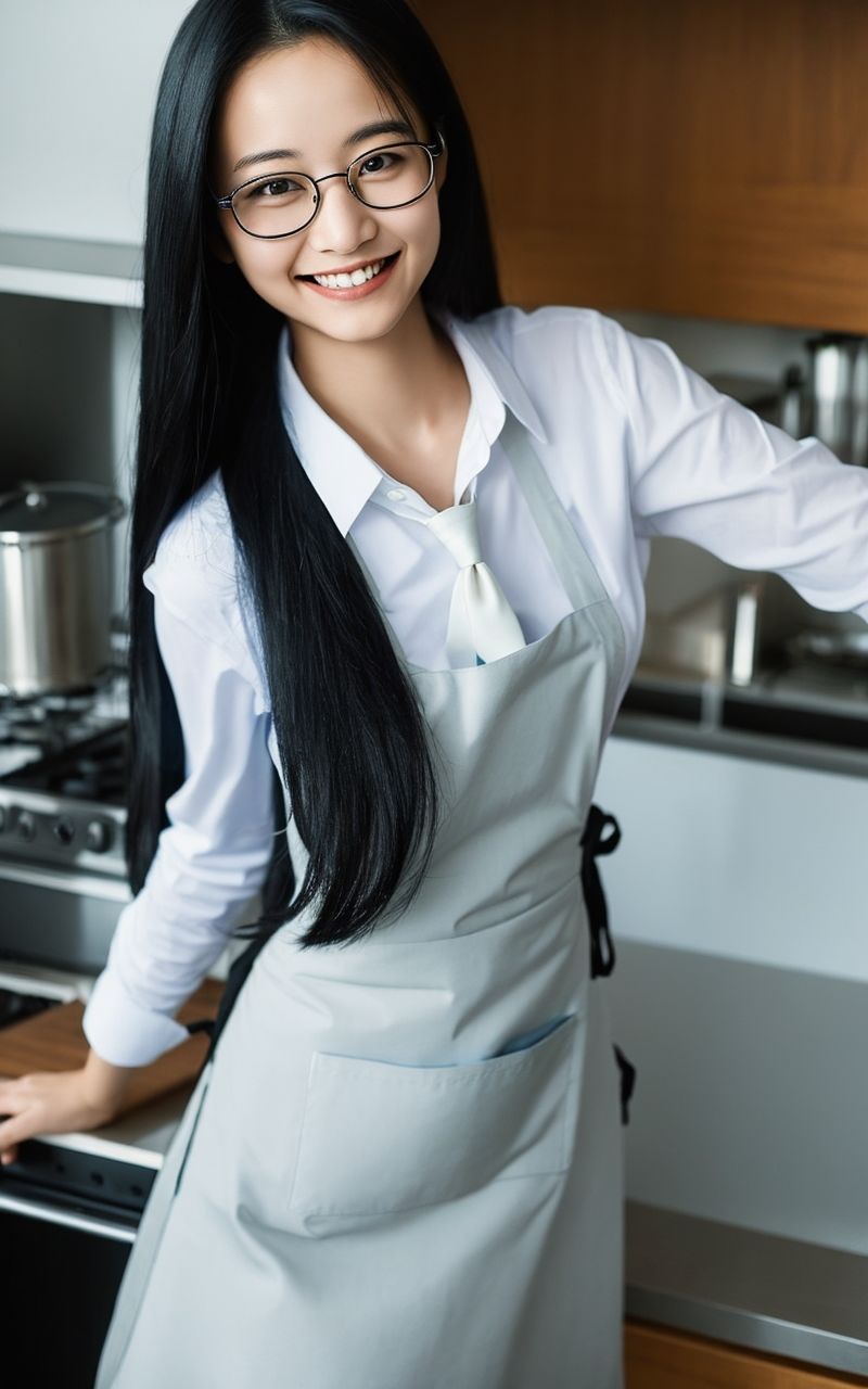 AI美女写真集┃眼鏡美人 画像10
