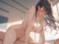 巨乳女子校生とピチピチスクール水着で汗だくエッチ三昧
