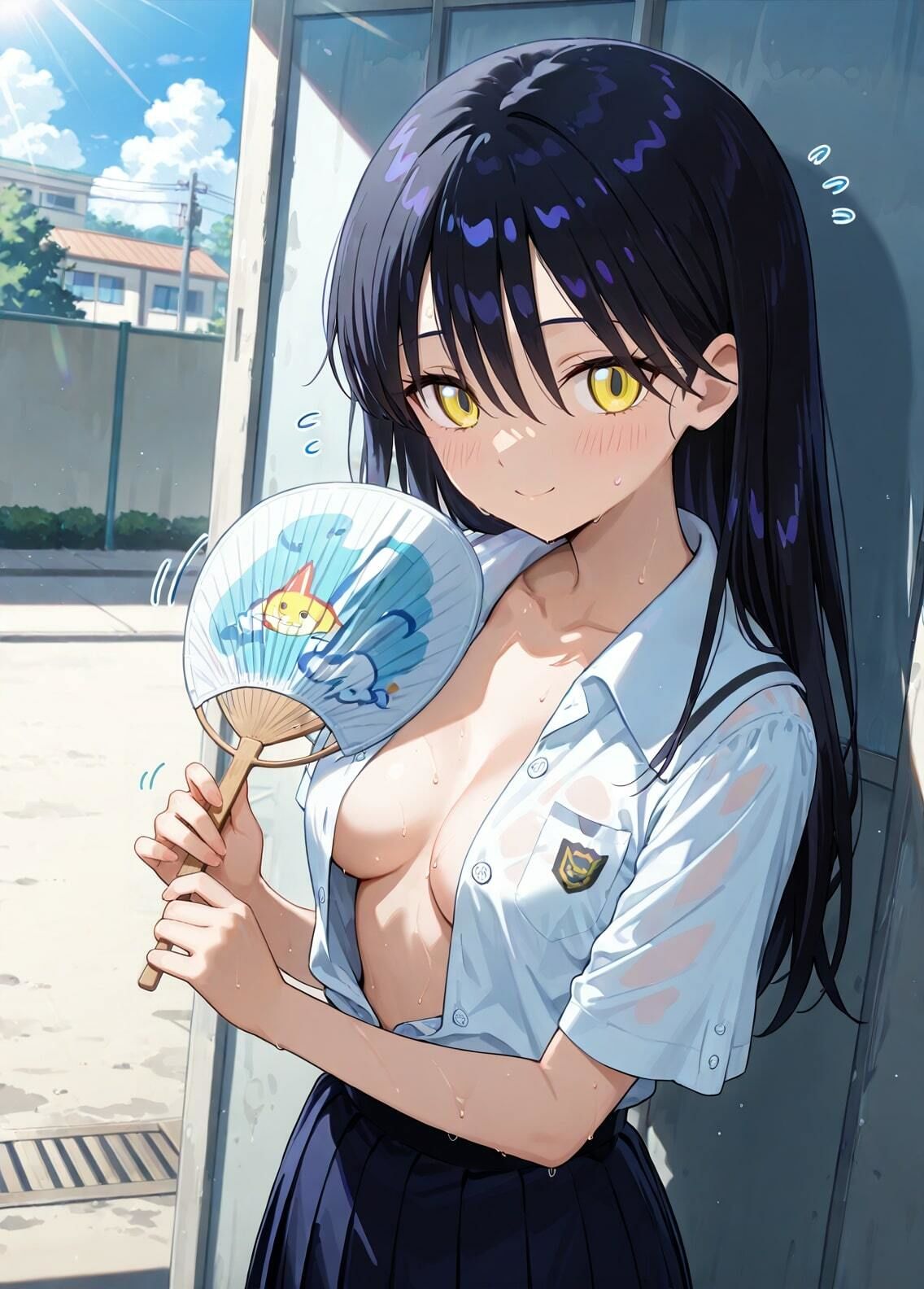 サンプル画像4:「機動戦士Gundam GQuuuuuuX」ニャアン セクシー写真集2（全500枚）(人の海) [d_569613]