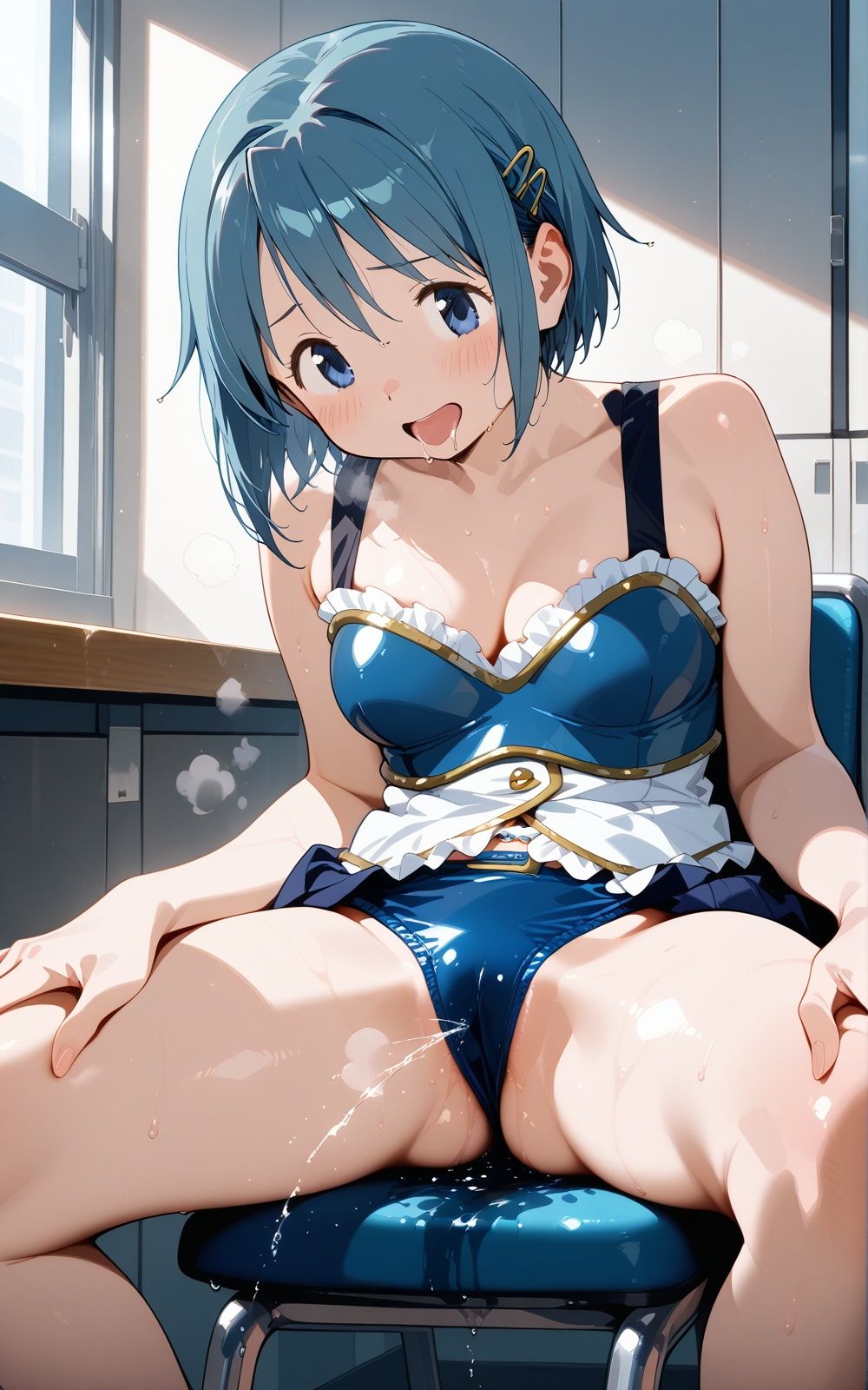 サンプル画像1:魔法少女まどか☆マギカ  美樹さやか似の女の子   画集vol.1(AI_CuteGirl_Japan) [d_569632]