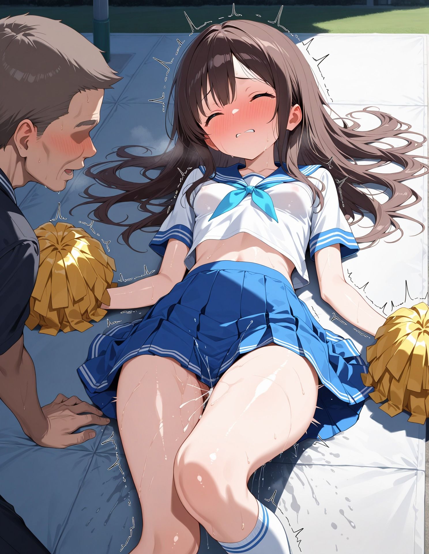 チア少女にいたずらしてみる 画像7