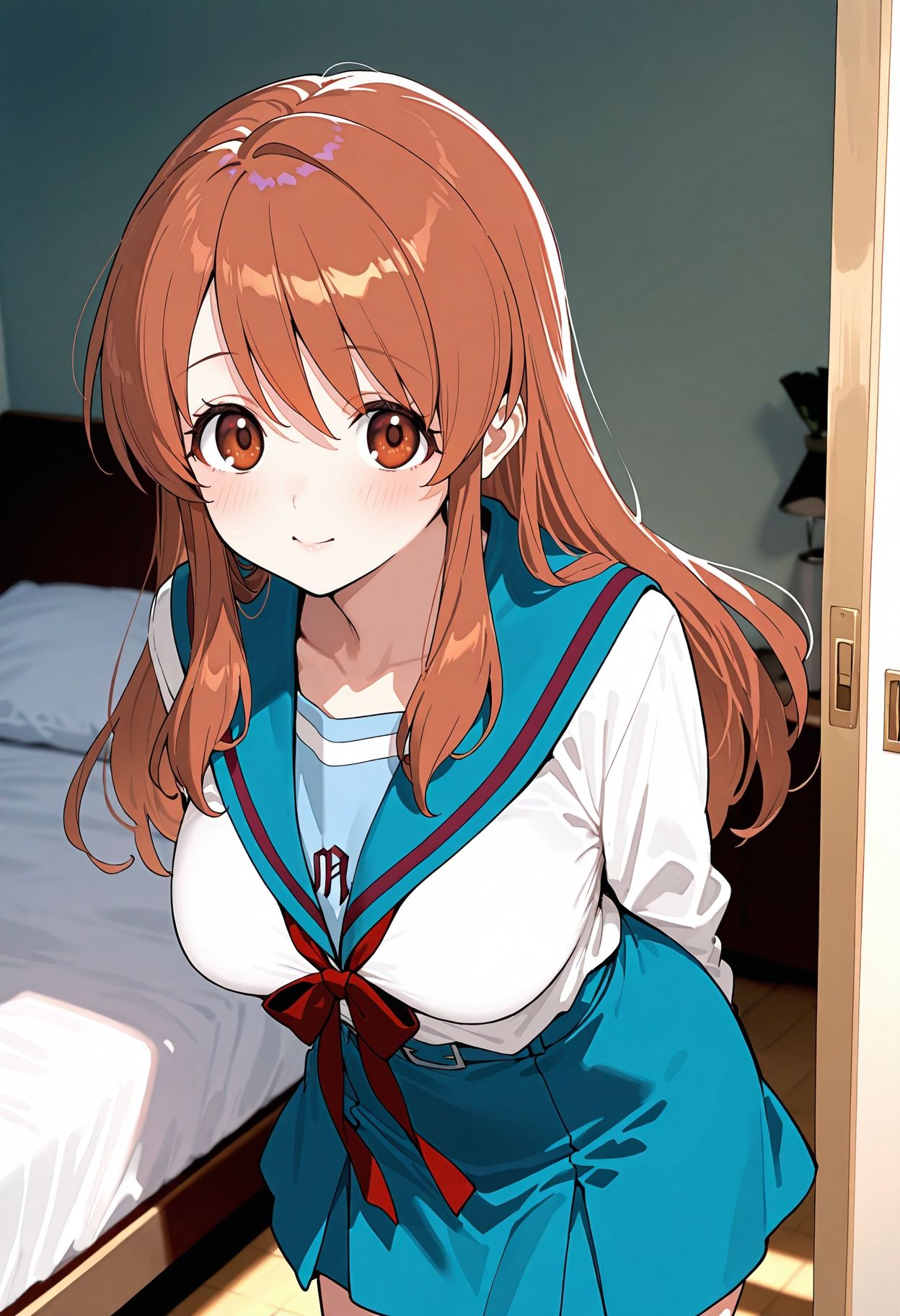 サンプル画像1:涼◯ハルヒの憂鬱 朝◯奈みくる エロCG集(さすみゃ) [d_569692]