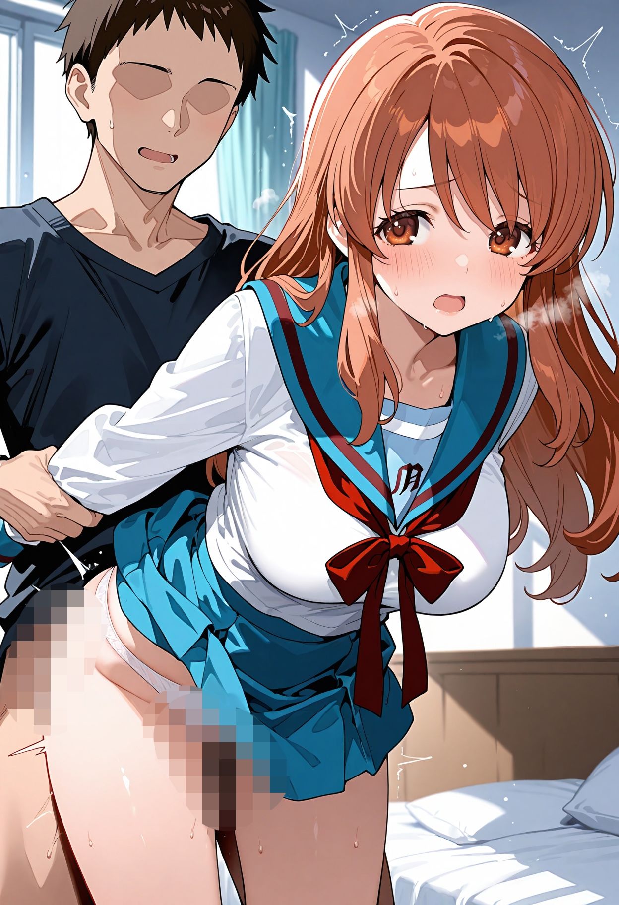 涼◯ハルヒの憂鬱 朝◯奈みくる エロCG集 画像7