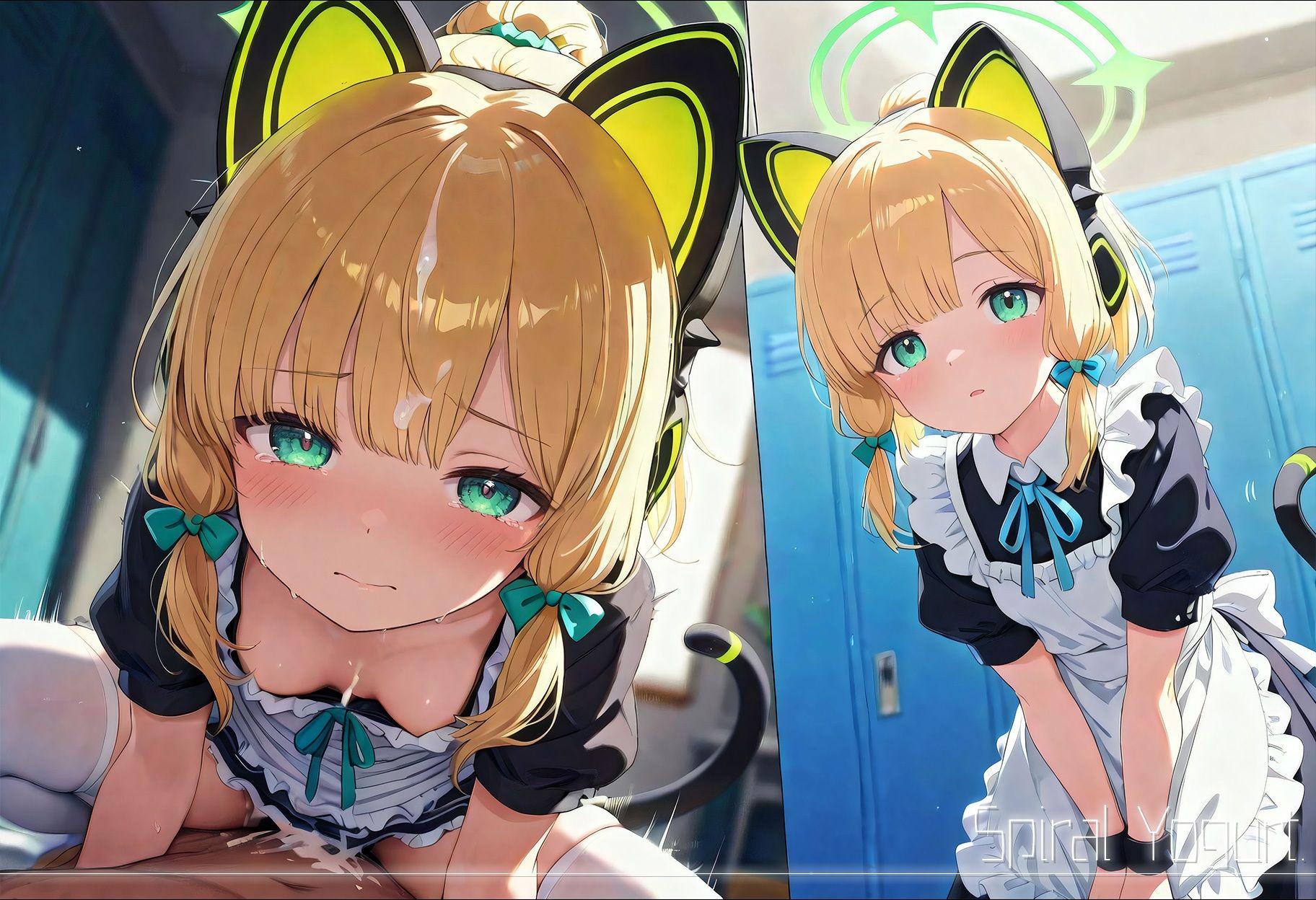 ゲーム開発部特別訓練！モモイ＆ミドリ Spiral Yogurt エロ画像7