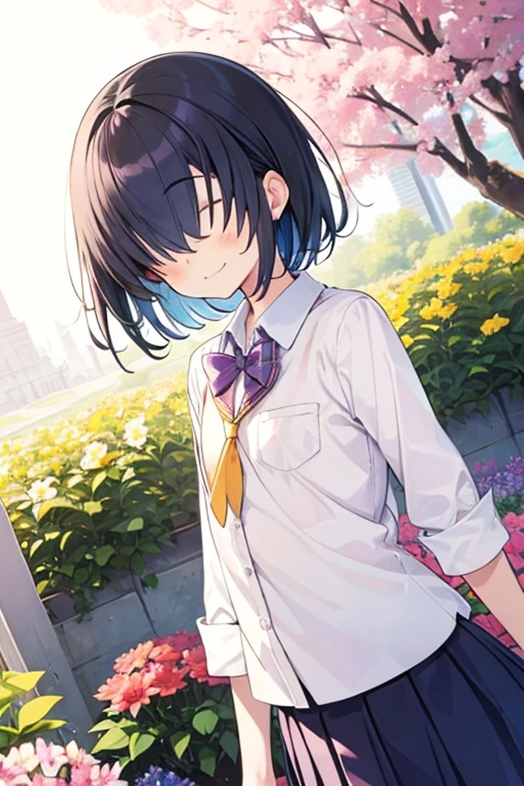 サンプル画像2:目隠れモブ子はすっごくエッチ(くまとねこ屋) [d_569741]