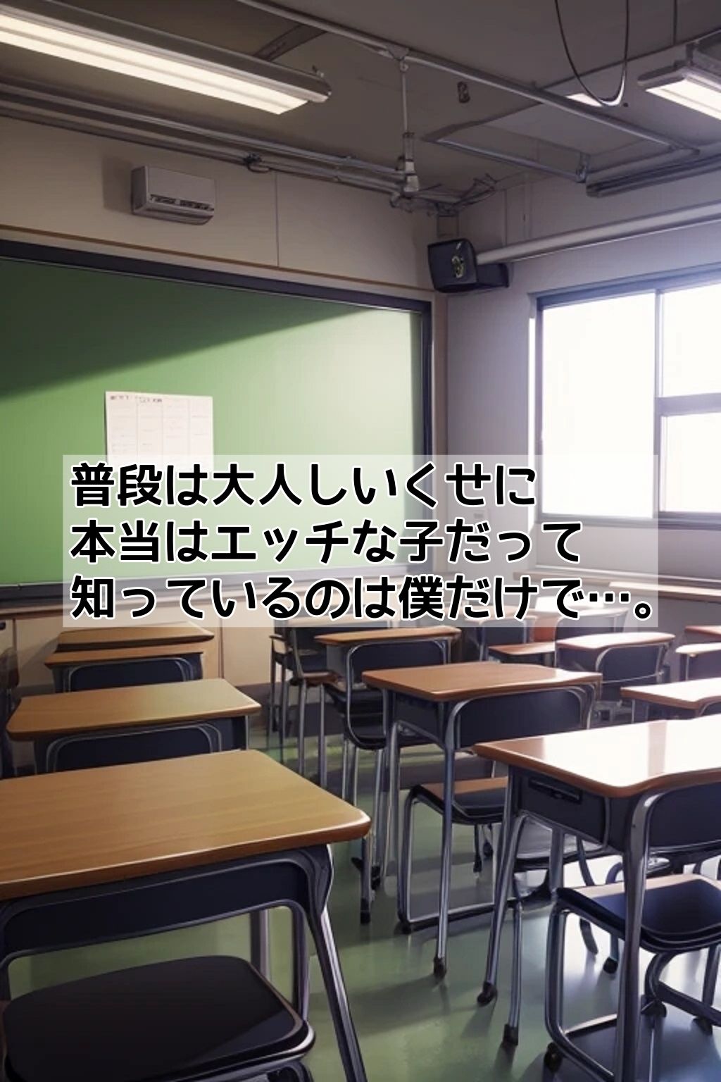 サンプル画像6:目隠れモブ子はすっごくエッチ(くまとねこ屋) [d_569741]