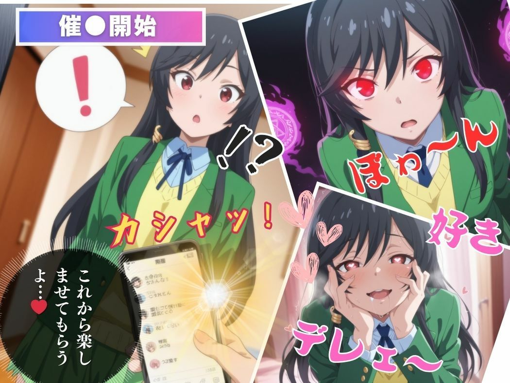 サンプル画像6:催●支配  香椎●衣〜おじさんの子を妊娠〜(いけない種付け学園) [d_569810]