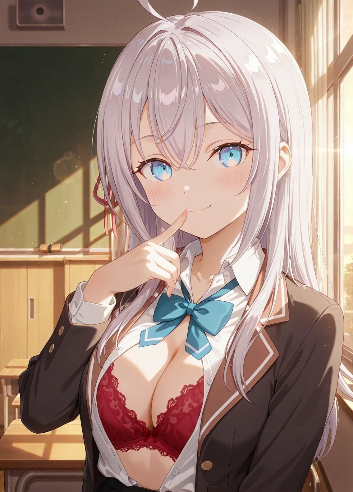 サンプル画像4:「時々ボソッとロシア語でデレる隣のアーリャさん」アリサ・ミハイロヴナ・九条セクシー写真集11（全500枚）(人の海) [d_569848]