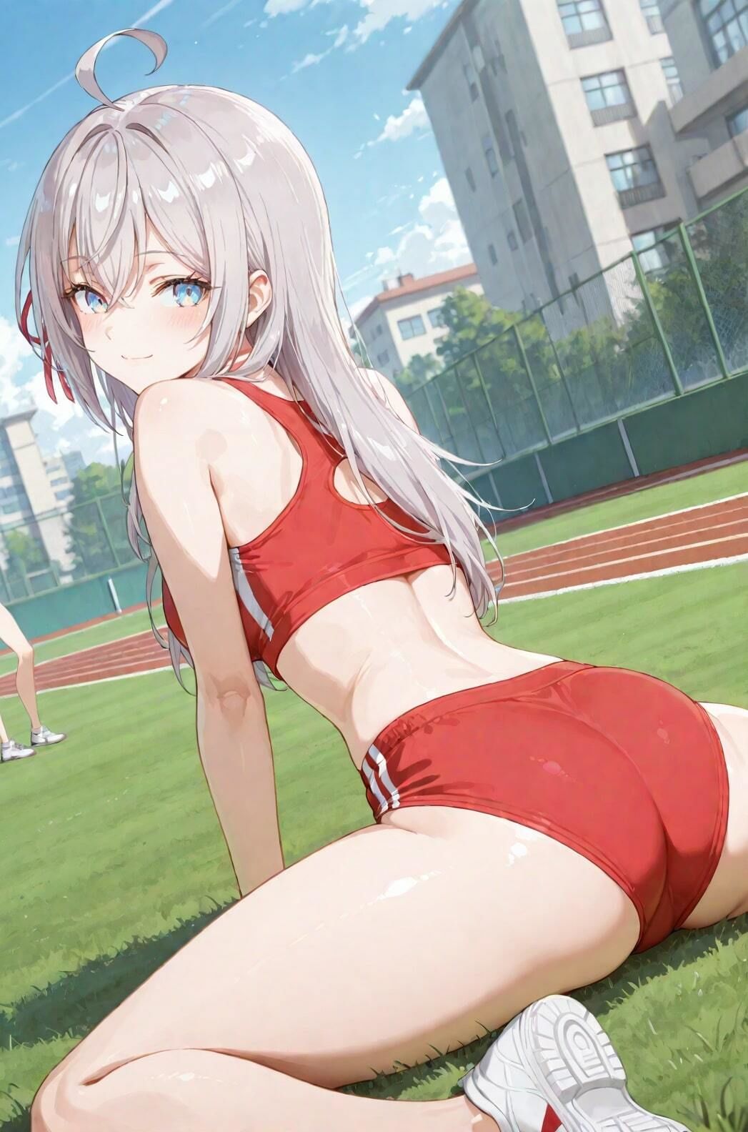 サンプル画像5:「時々ボソッとロシア語でデレる隣のアーリャさん」アリサ・ミハイロヴナ・九条セクシー写真集11（全500枚）(人の海) [d_569848]