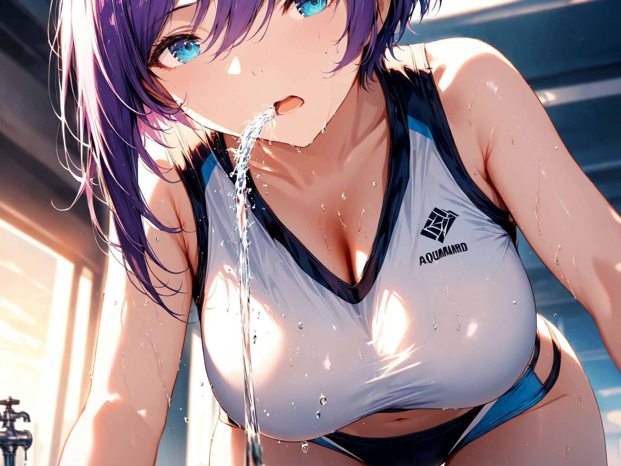 サンプル画像6:学校で制処理されちゃうJK_部活動編(ごま団ゴ) [d_570000]