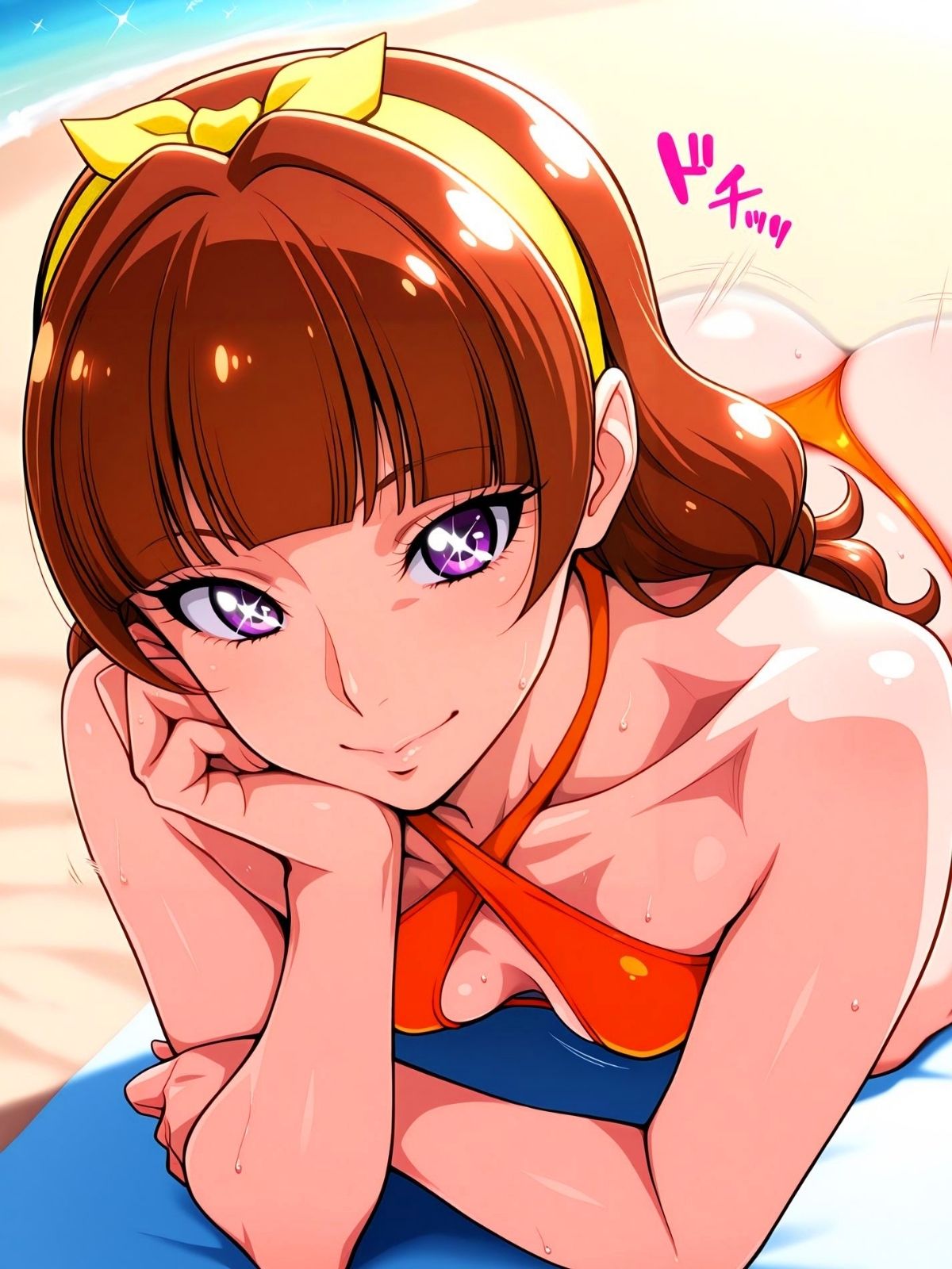 白濁の海 KIRARAをビーチでハメまくり! 画像1