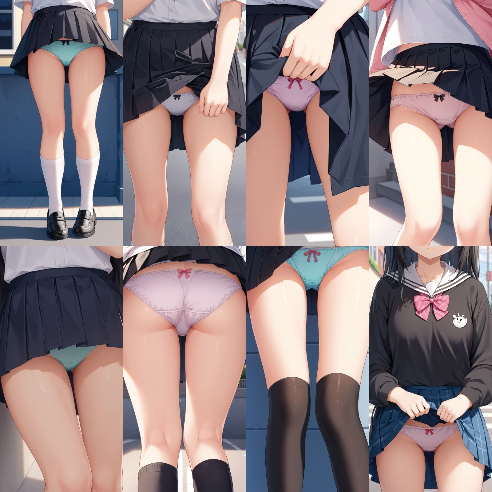 野外パンチラ盗撮3【500枚】 画像8