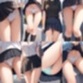 野外パンチラ盗撮3【500枚】