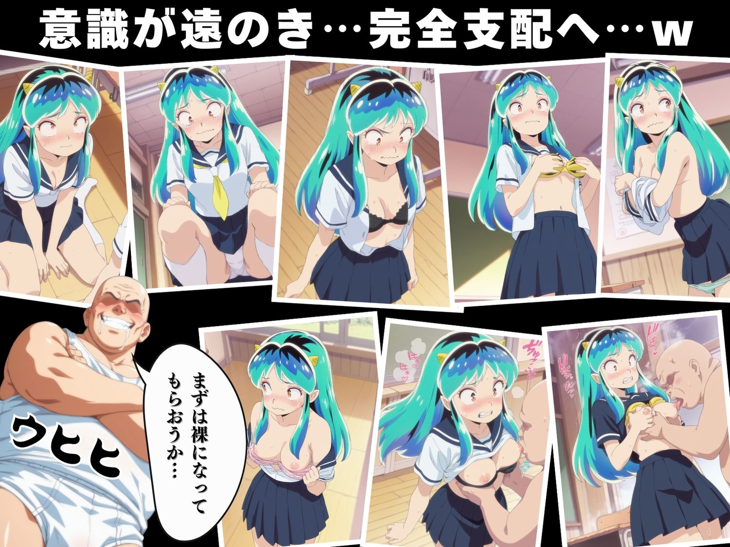 サンプル画像3:【寝取られ】うる星や◯ら ラ◯ 〜種付け、妊娠へ〜(こたつで待ってる。) [d_570026]